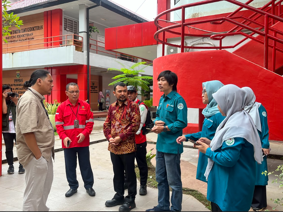 Sinergi K3K Unhas dan FK Unhas Jalani Audit ISO 45001 dalam Satu Integrasi
